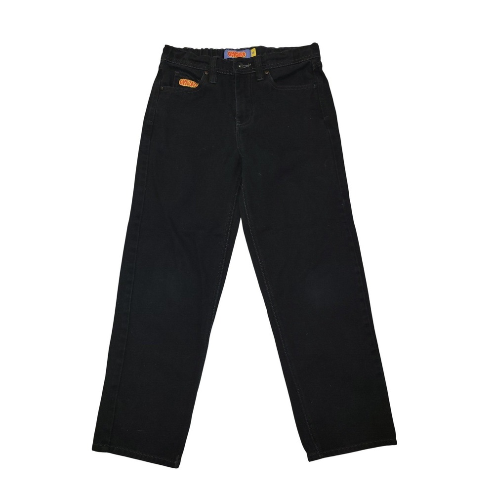 Empyre Black Denim Jeans Straight Leg Skater Pants Size 26